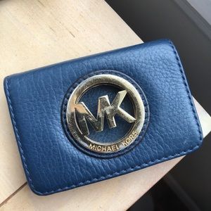 Michael Kors Leather Card Wallet